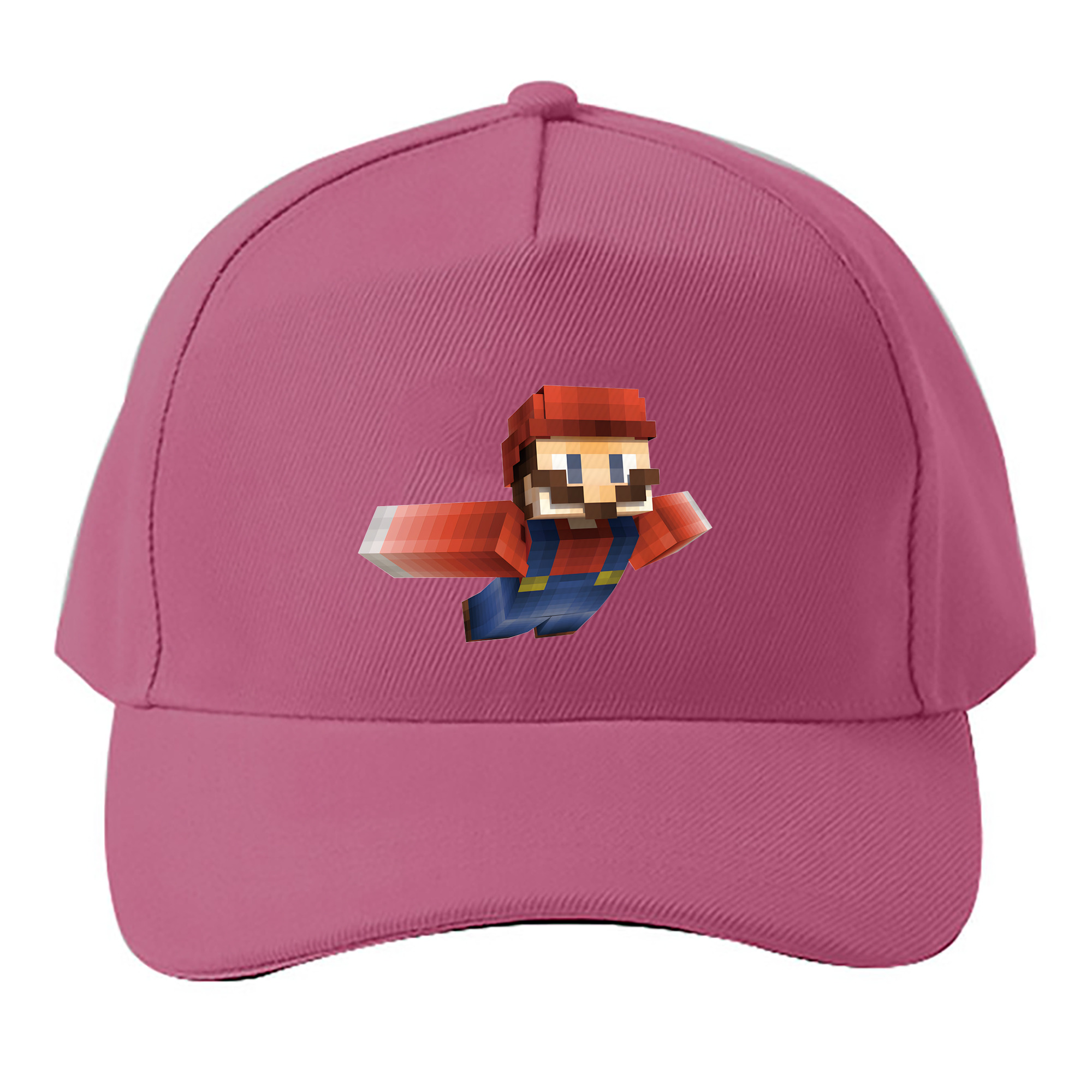 （画像用） マインクラフト ブロックの世界 Minecraft MC Block world ベースボールキャップ 綿100％ 男女兼用 帽子 スポーツ